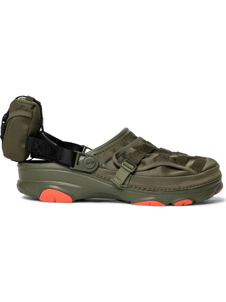 Кроссовки BEAMS x Classic All-Terrain Military Clog Army Green — изображение 1 из 8, зеленый