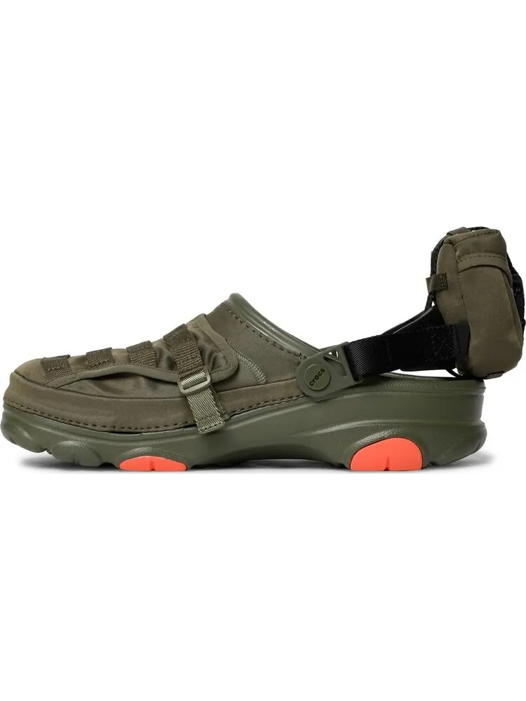 Кроссовки BEAMS x Classic All-Terrain Military Clog Army Green — изображение 3 из 8, зеленый