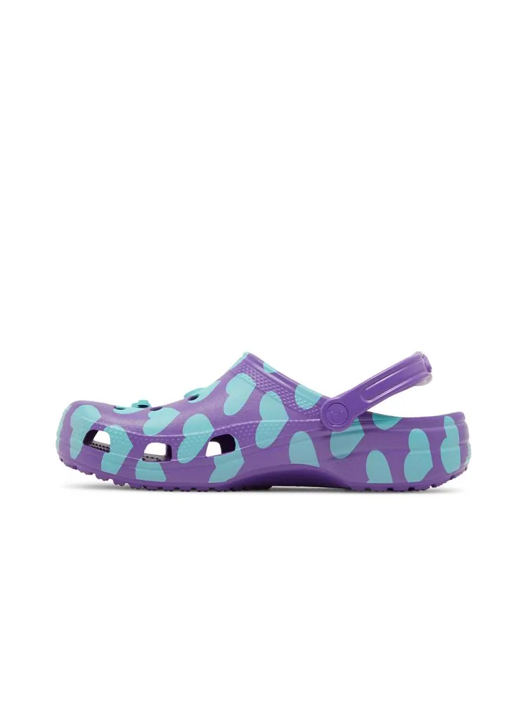 Кроссовки Crocs Awake NY x Classic Clog Home Is Where The Heart Is - Purple — изображение 3 из 6, фиолетовый