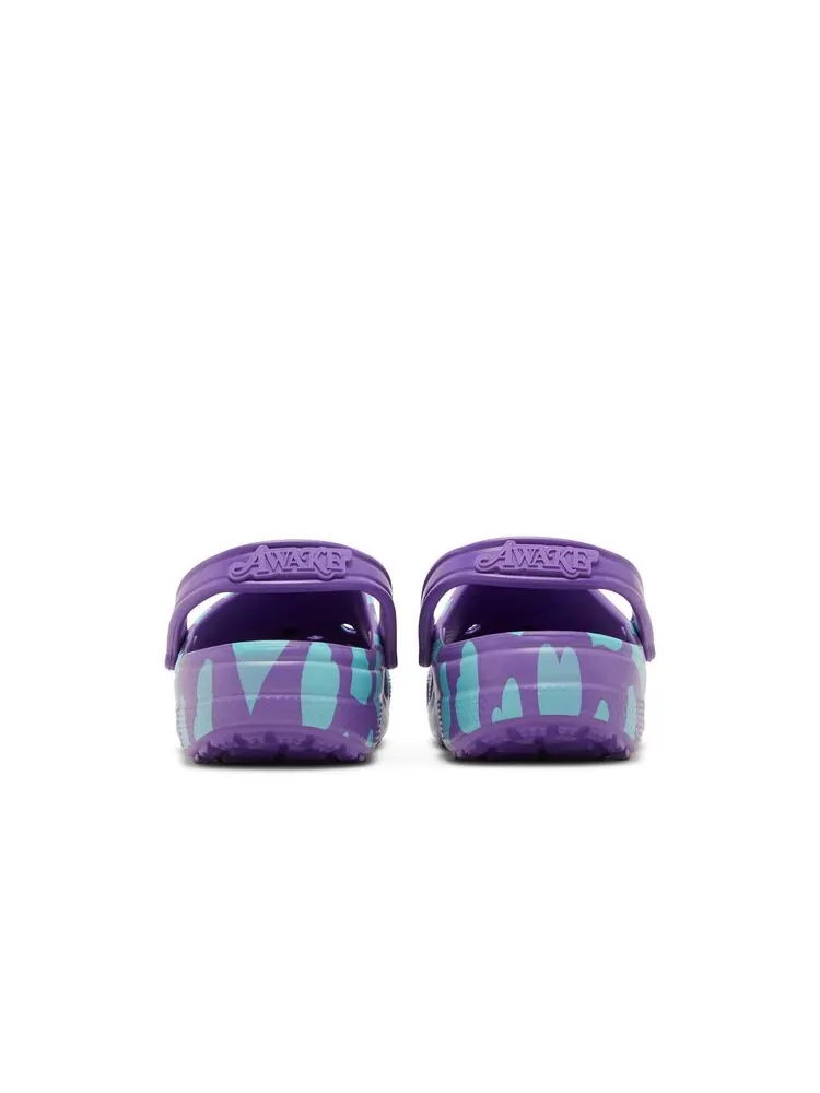 Кроссовки Crocs Awake NY x Classic Clog Home Is Where The Heart Is - Purple — изображение 6 из 6, фиолетовый