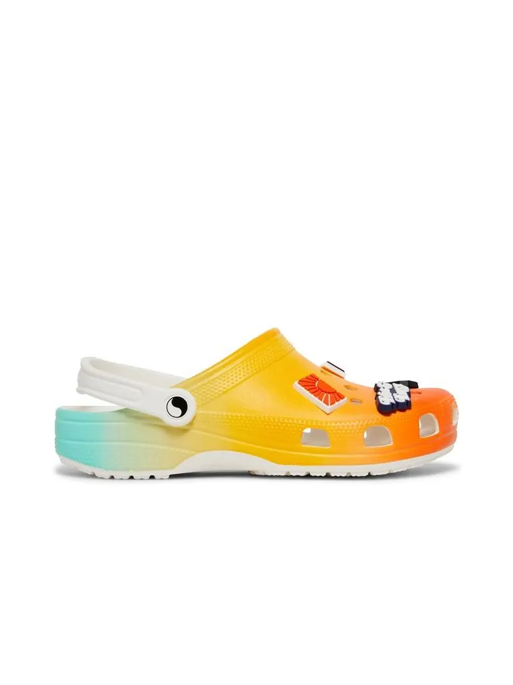 Кроссовки Crocs Free & Easy x Classic Clog Sunset — изображение 1 из 6, оранжевый