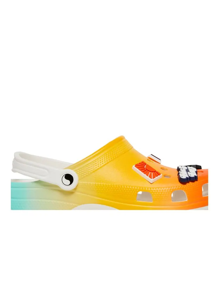 Кроссовки Crocs Free & Easy x Classic Clog Sunset — изображение 2 из 6, оранжевый