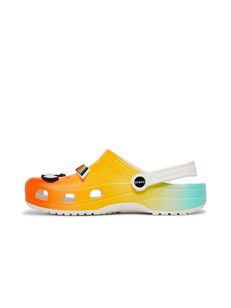 Кроссовки Crocs Free & Easy x Classic Clog Sunset — изображение 3 из 6, оранжевый