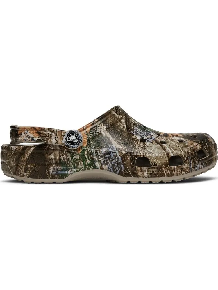 Кроссовки thisisneverthat x Realtree x Classic Clog Edge Camo - Walnut — изображение 1 из 10, коричневый