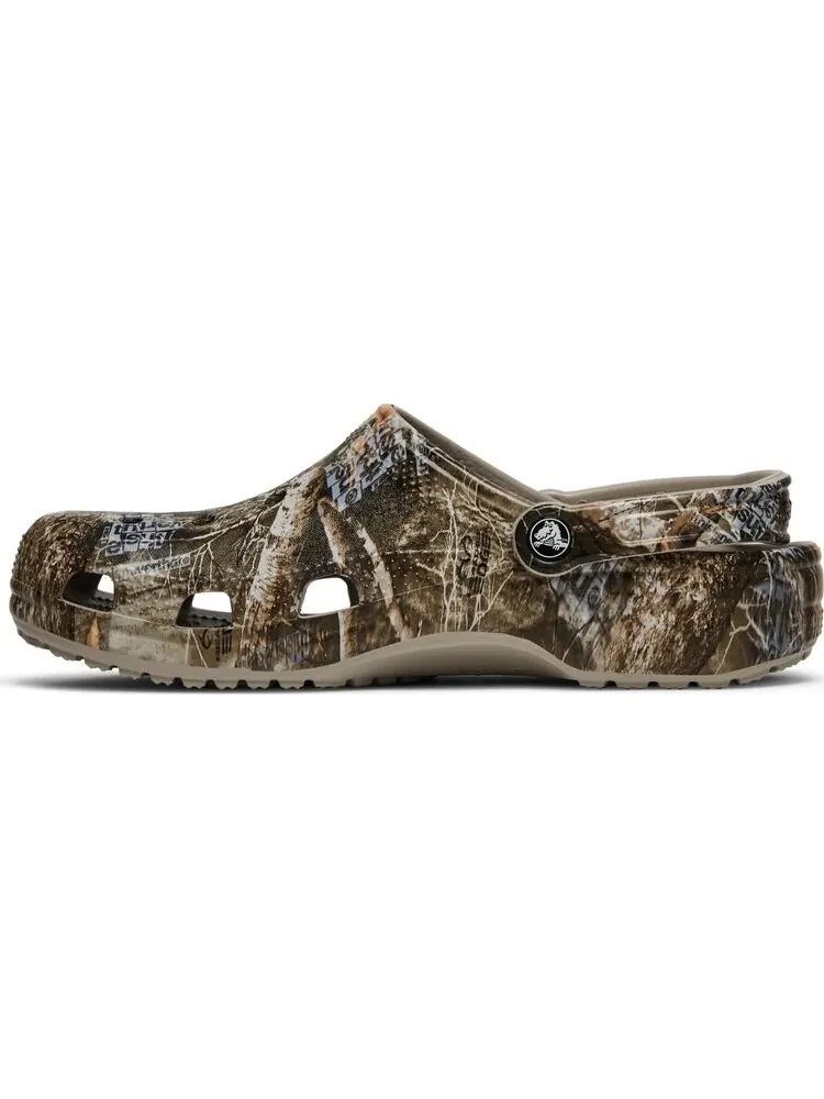 Кроссовки thisisneverthat x Realtree x Classic Clog Edge Camo - Walnut — изображение 3 из 10, коричневый