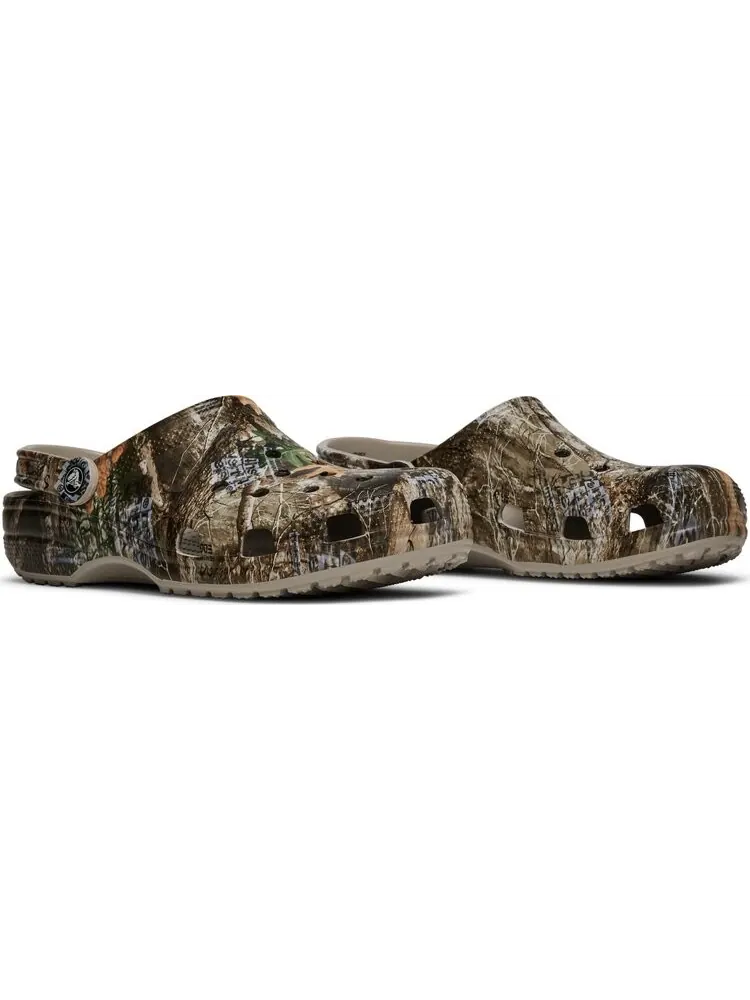 Кроссовки thisisneverthat x Realtree x Classic Clog Edge Camo - Walnut — изображение 8 из 10, коричневый