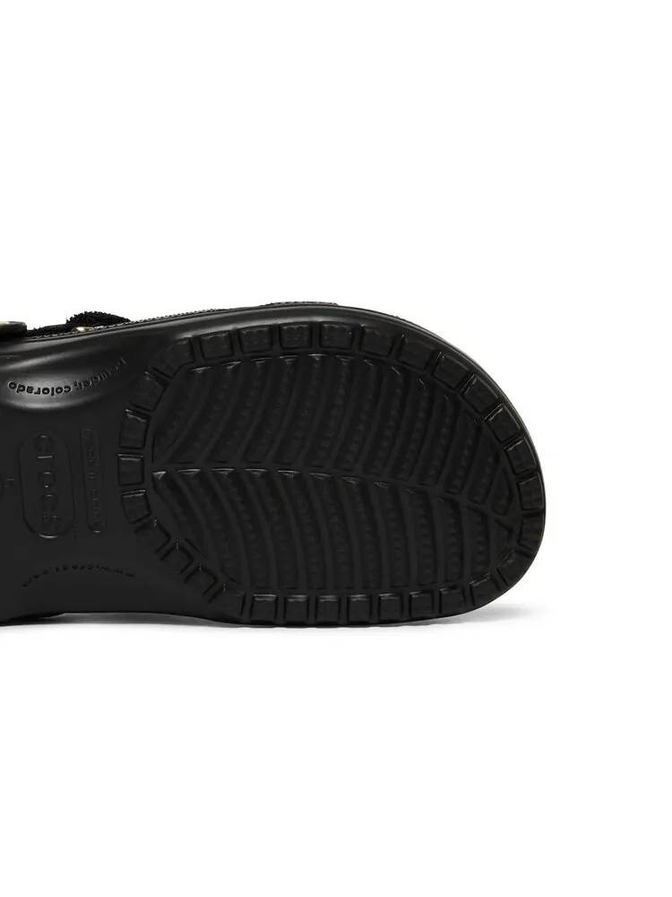 Кроссовки Crocs MCM x Classic Clog Mini Fanny Pack - Black — изображение 5 из 6, черный