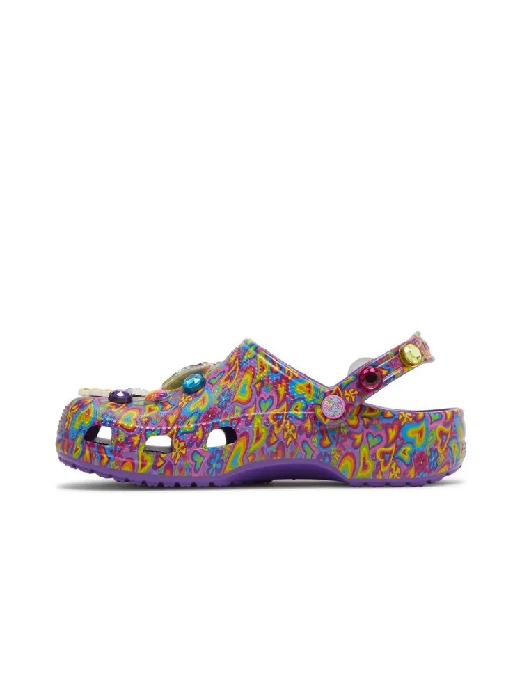 Кроссовки Crocs Lisa Frank x Classic Clog — изображение 3 из 4, мульти