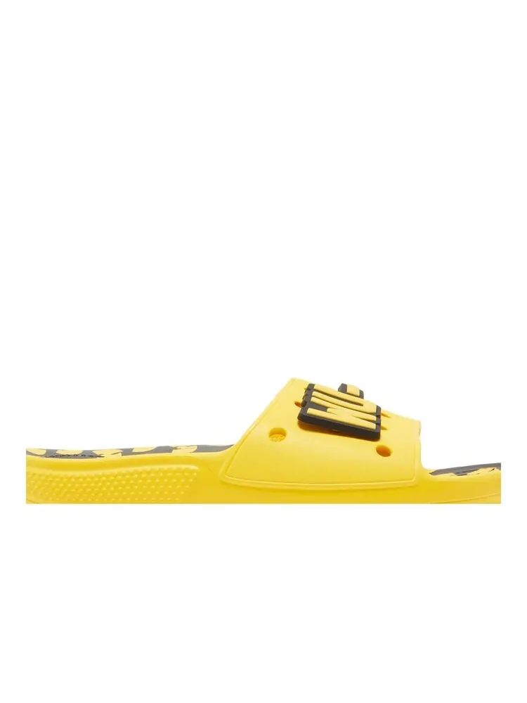 Кроссовки Crocs Wu-Tang Clan x Classic Slide Yellow — изображение 2 из 6, желтый