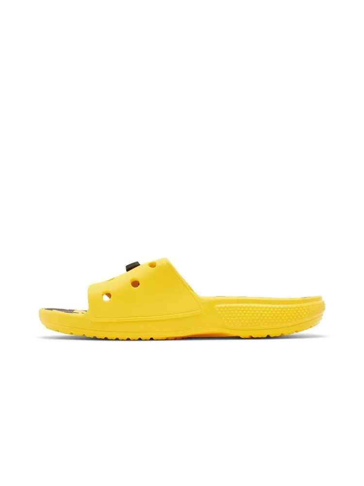 Кроссовки Crocs Wu-Tang Clan x Classic Slide Yellow — изображение 3 из 6, желтый
