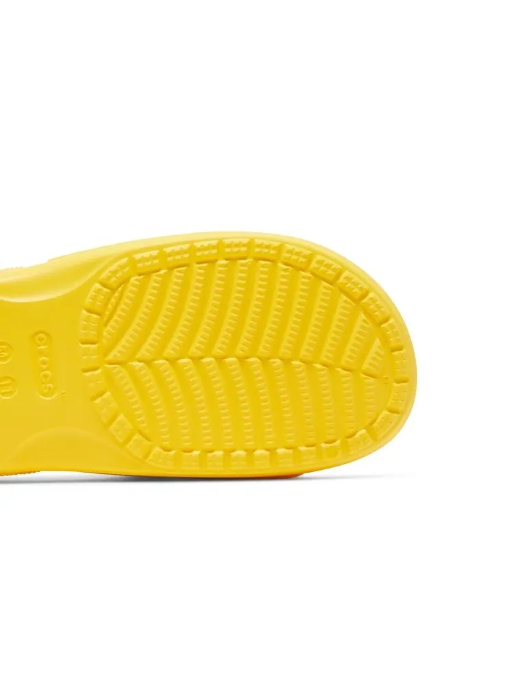 Кроссовки Crocs Wu-Tang Clan x Classic Slide Yellow — изображение 5 из 6, желтый