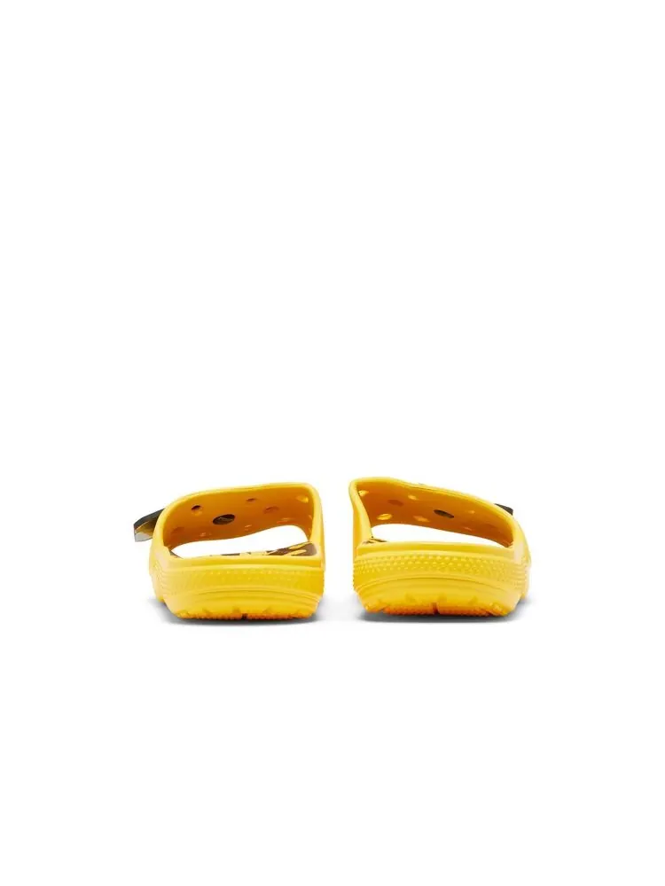 Кроссовки Crocs Wu-Tang Clan x Classic Slide Yellow — изображение 6 из 6, желтый