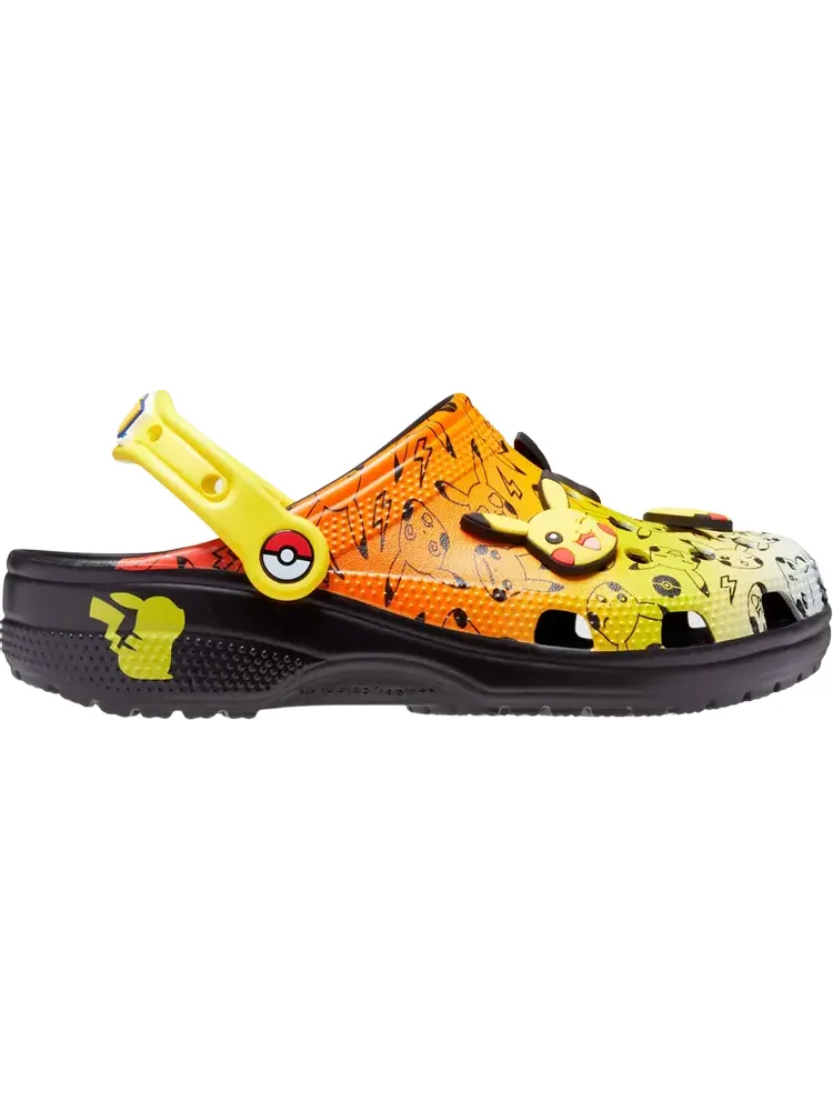 Кроссовки Pokémon x Classic Clog Pikachu — изображение 1 из 1, оранжевый