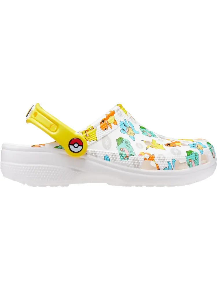 Кроссовки Pokémon x Classic Clog Starters — изображение 1 из 1, белый