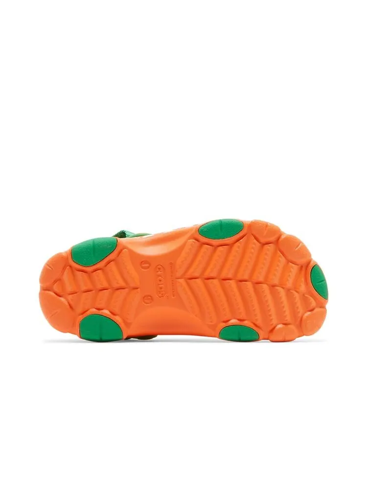 Кроссовки Crocs Anwar Carrots x Clog Kids Orange — изображение 4 из 6, оранжевый