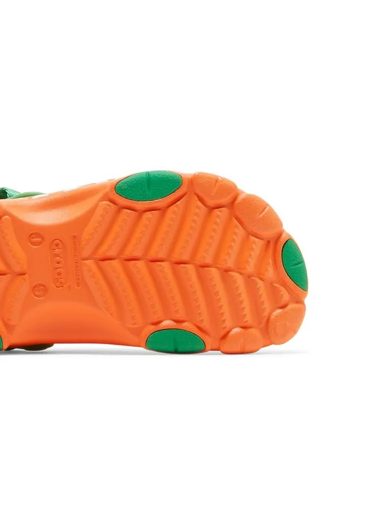 Кроссовки Crocs Anwar Carrots x Clog Kids Orange — изображение 5 из 6, оранжевый