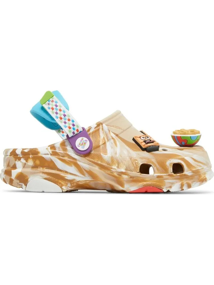 Кроссовки Cinnamon Toast Crunch x Classic All-Terrain Clog Kids — изображение 1 из 8, коричневый