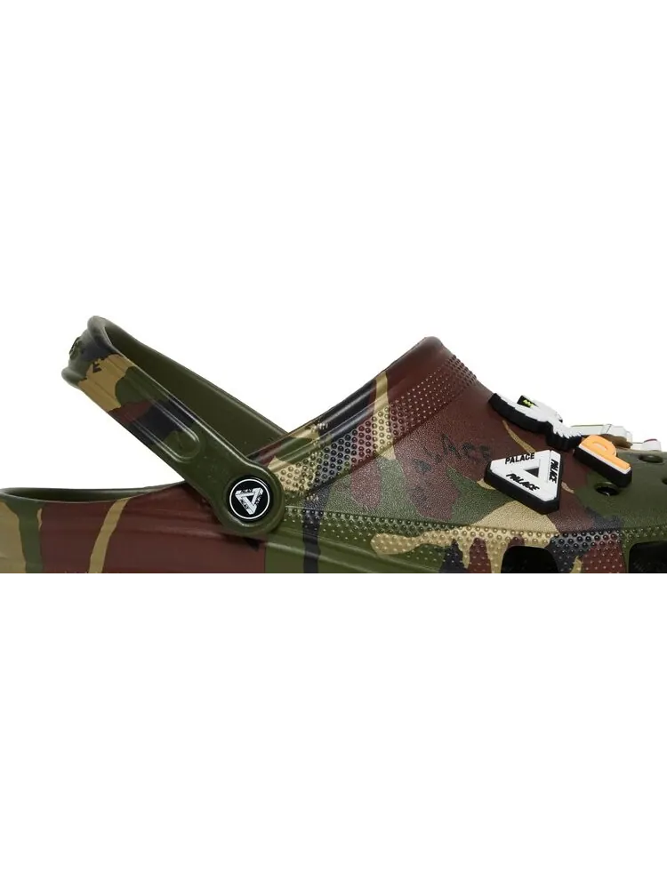 Кроссовки Palace x Classic Clog Jungle Camo — изображение 2 из 8, зеленый