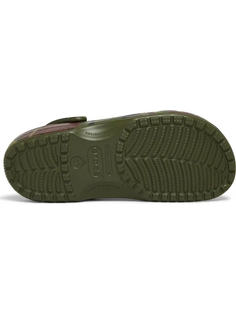 Кроссовки Palace x Classic Clog Jungle Camo — изображение 4 из 8, зеленый