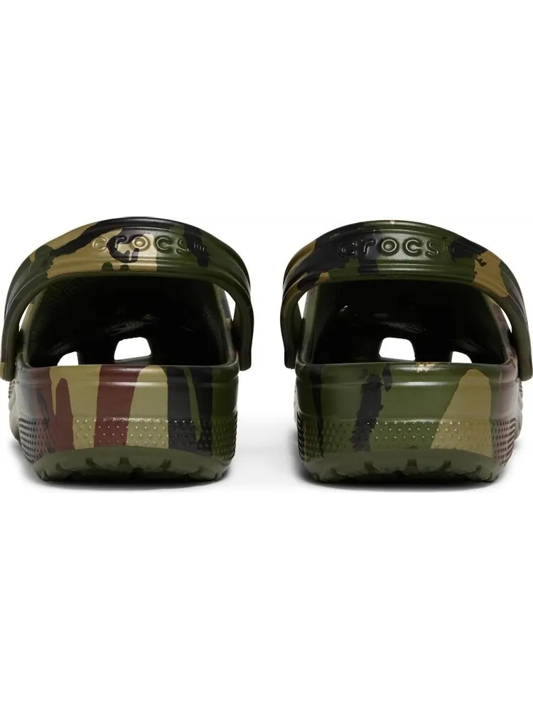 Кроссовки Palace x Classic Clog Jungle Camo — изображение 6 из 8, зеленый