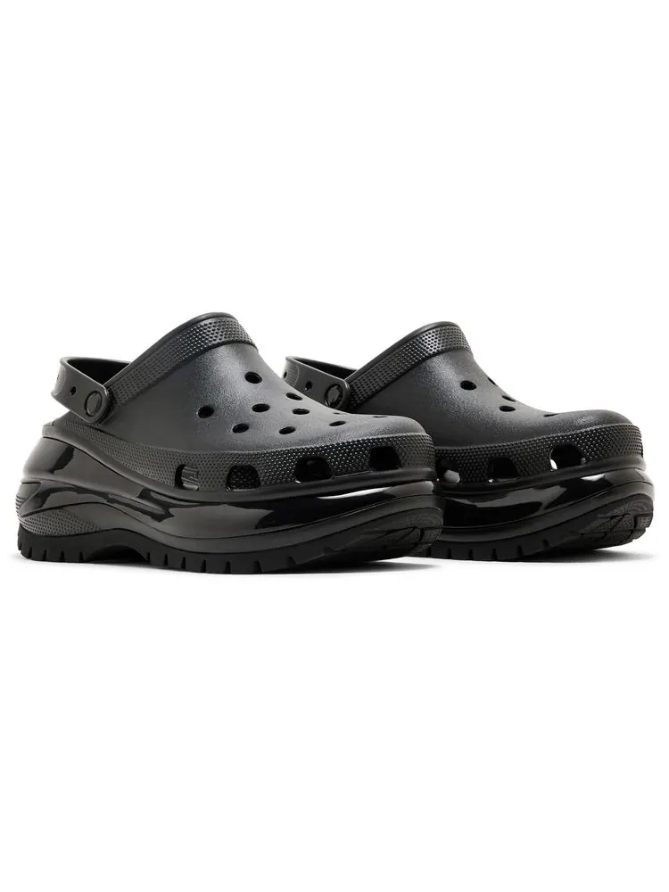 Сабо Crocs Mega Crush Clog 'Black' — изображение 8 из 8, черный