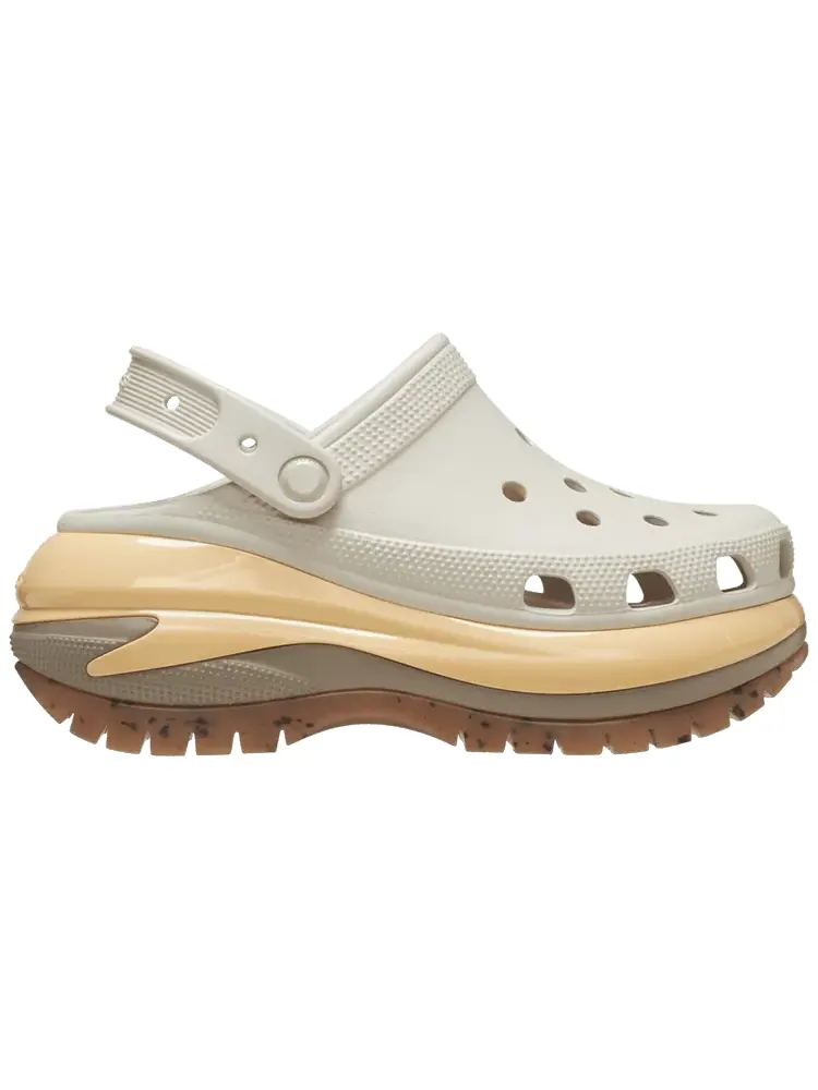 Кроссовки Crocs Mega Crush Clog 'Almond Tint' — изображение 1 из 1, коричневый