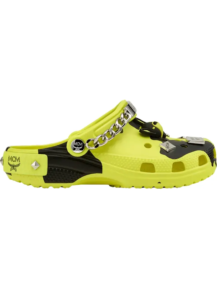 Кроссовки MCM x Classic Clog 2 Yellow Camo — изображение 1 из 1, желтый