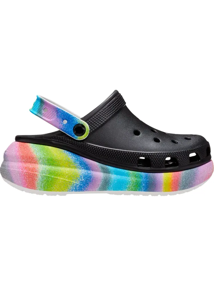Кроссовки Classic Crush Clog 'Spray Dye' — изображение 1 из 1, черный