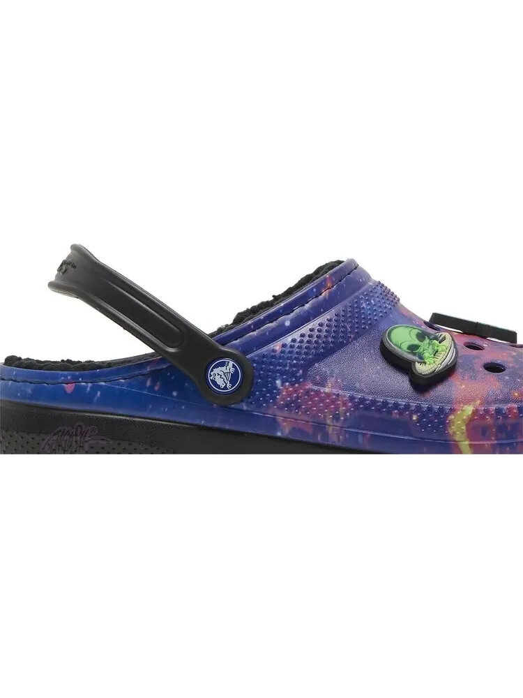 Кроссовки Ron English x Classic Lined Clog Area 54 - Galaxy — изображение 2 из 8, мульти