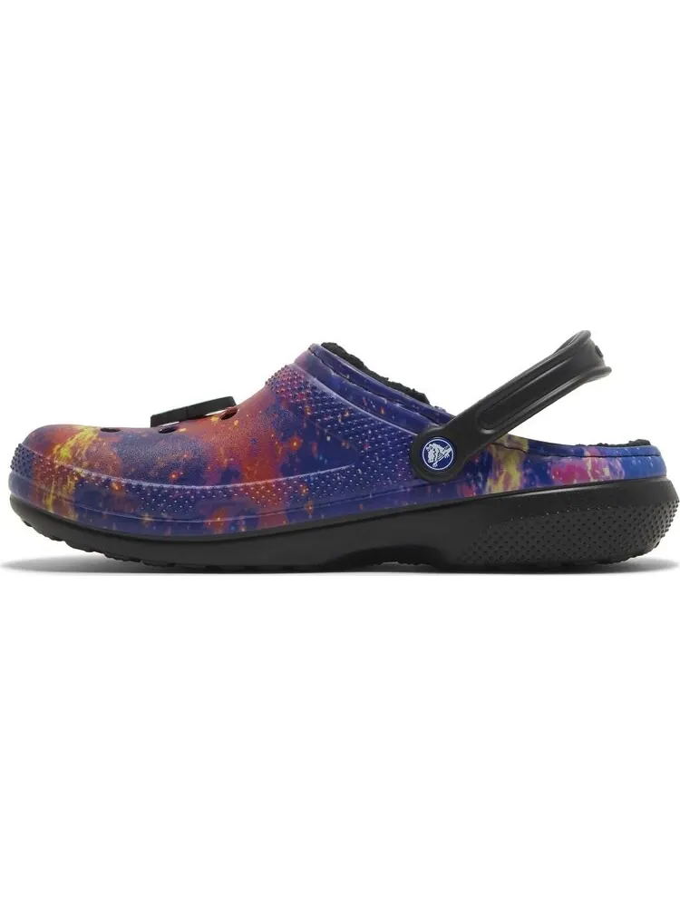 Кроссовки Ron English x Classic Lined Clog Area 54 - Galaxy — изображение 3 из 8, мульти