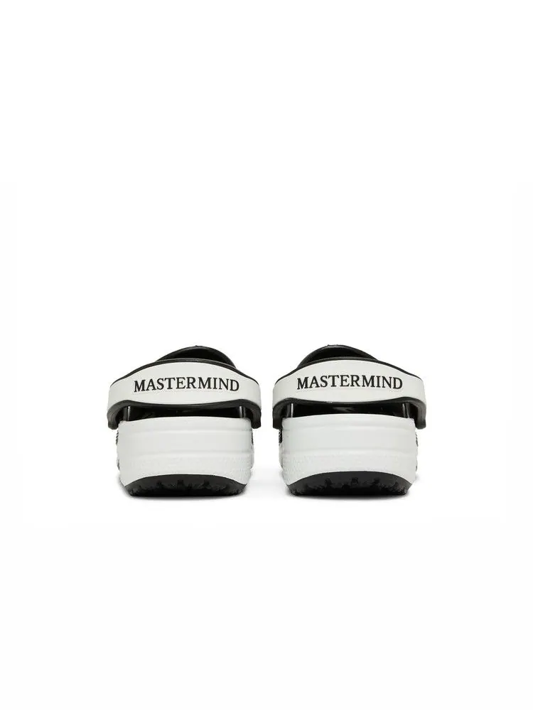 Кроссовки Crocs Mastermind Japan x Classic Clog 'Black White' — изображение 7 из 9, черный/белый