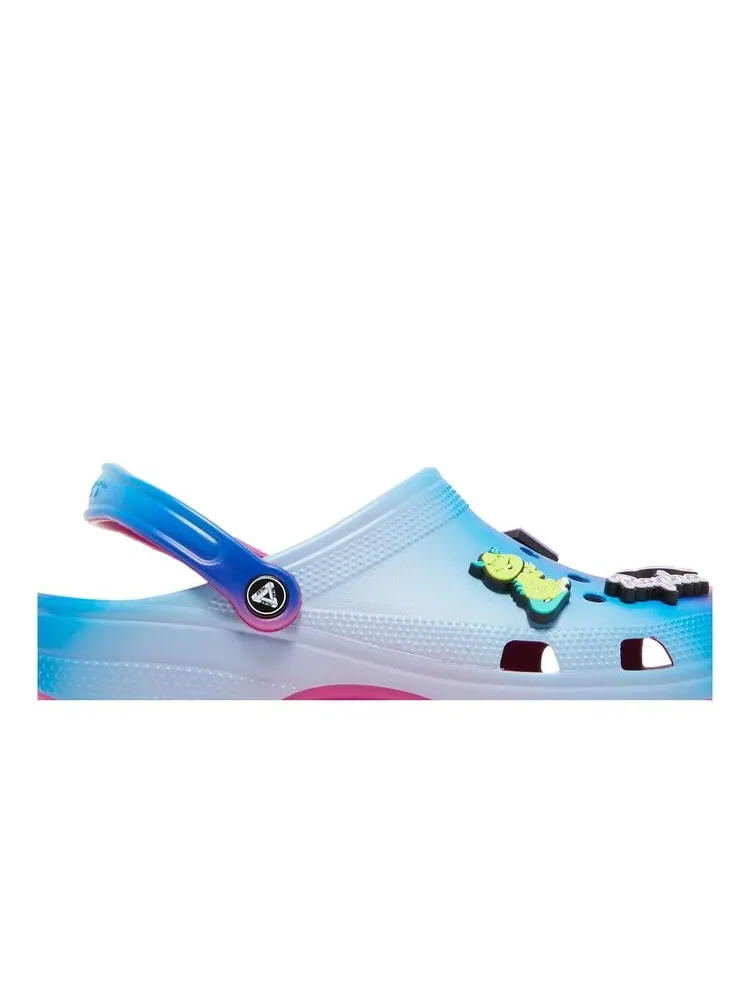 Кроссовки Crocs Palace x Rapha x Classic Clog — изображение 2 из 4, синий