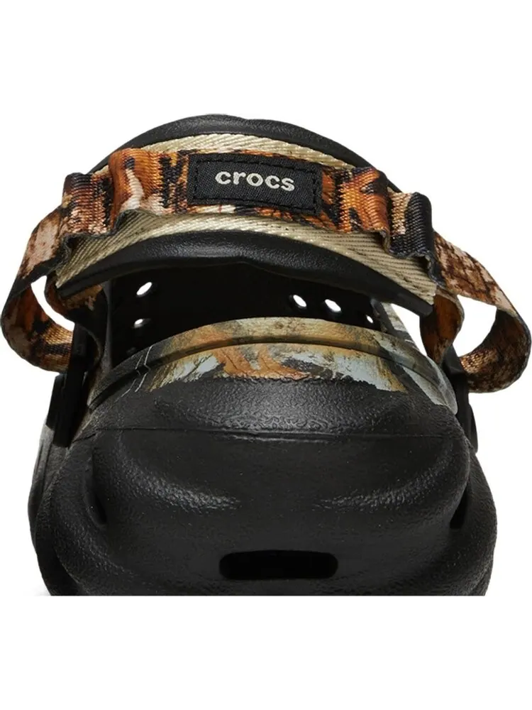 Кроссовки Realtree x Echo Clog Edge Camo - Black — изображение 7 из 8, черный