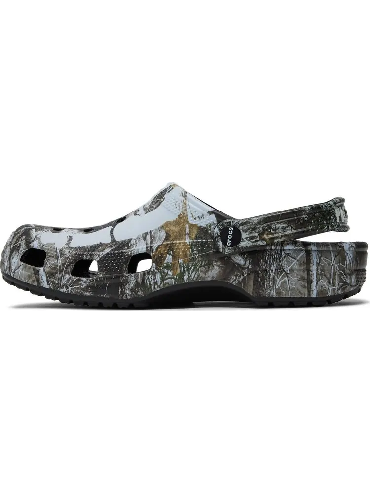 Кроссовки Pleasures x Realtree x Classic Clog Skeleton - Edge Camo — изображение 3 из 8, зеленый