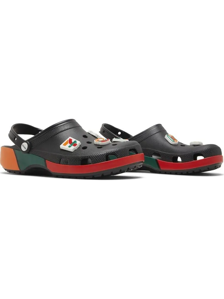 Кроссовки Crocs Classic Clog 7-Eleven — изображение 8 из 8, черный