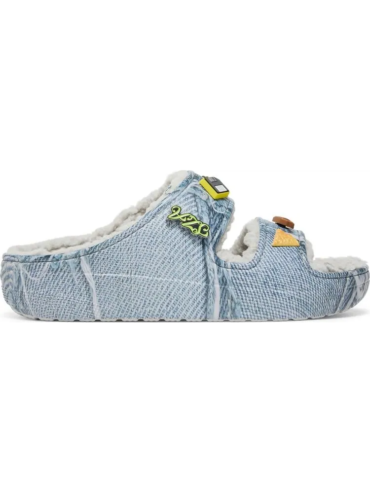 Сандалии SZA x Classic Cozzzy Sandal Denim — изображение 1 из 8, синий