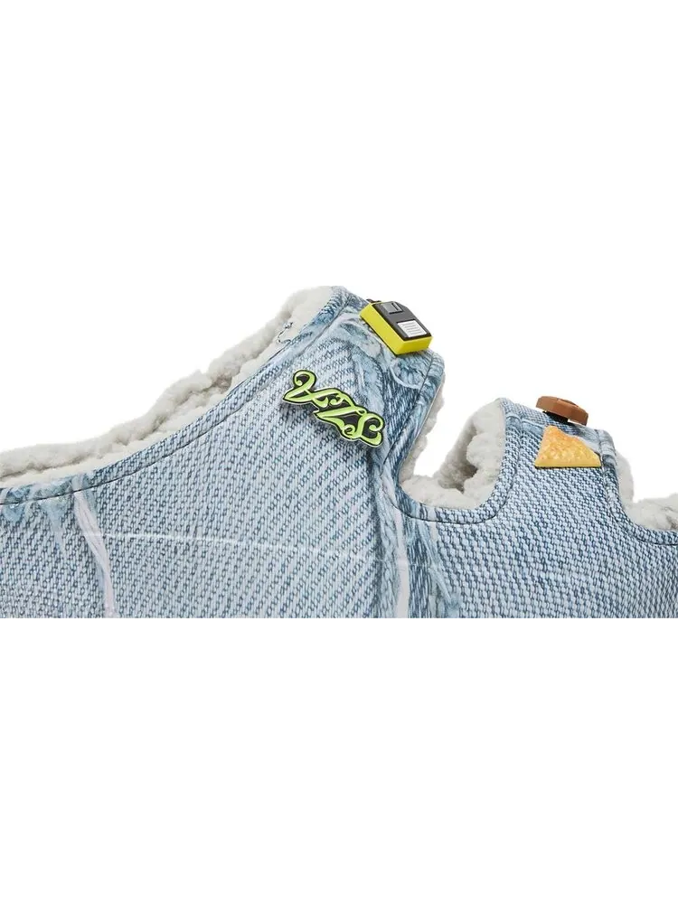 Сандалии SZA x Classic Cozzzy Sandal Denim — изображение 2 из 8, синий