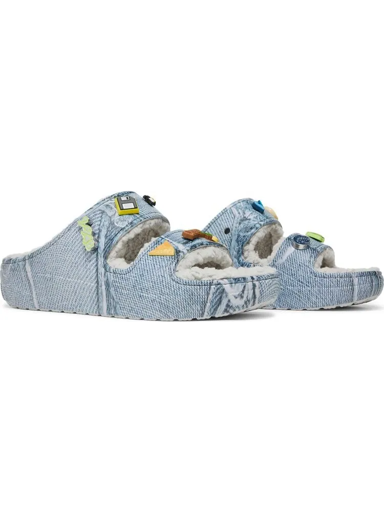 Сандалии SZA x Classic Cozzzy Sandal Denim — изображение 8 из 8, синий