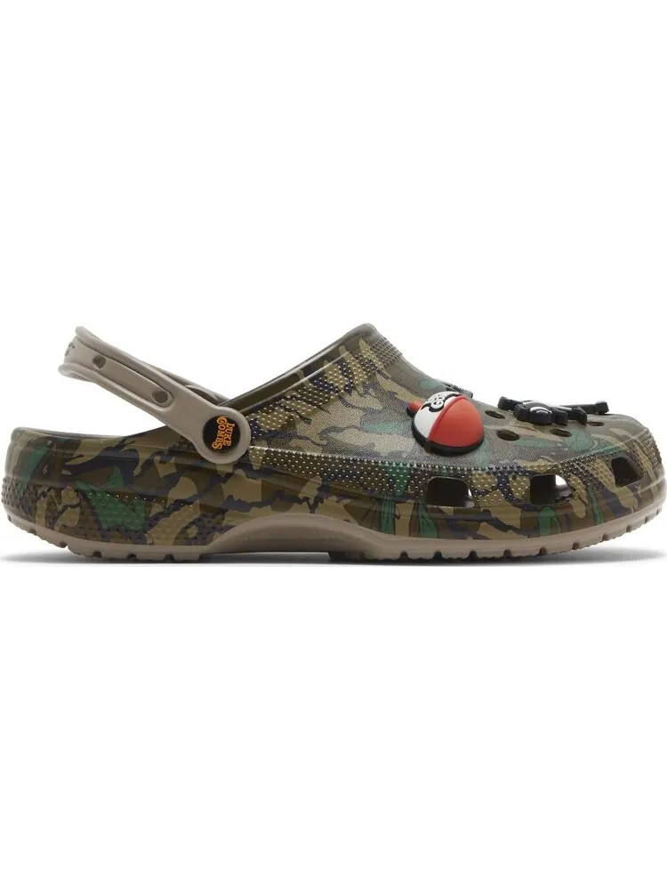 Кроссовки Luke Combs x Classic Clog Mossy Oak Camo — изображение 1 из 8, зеленый