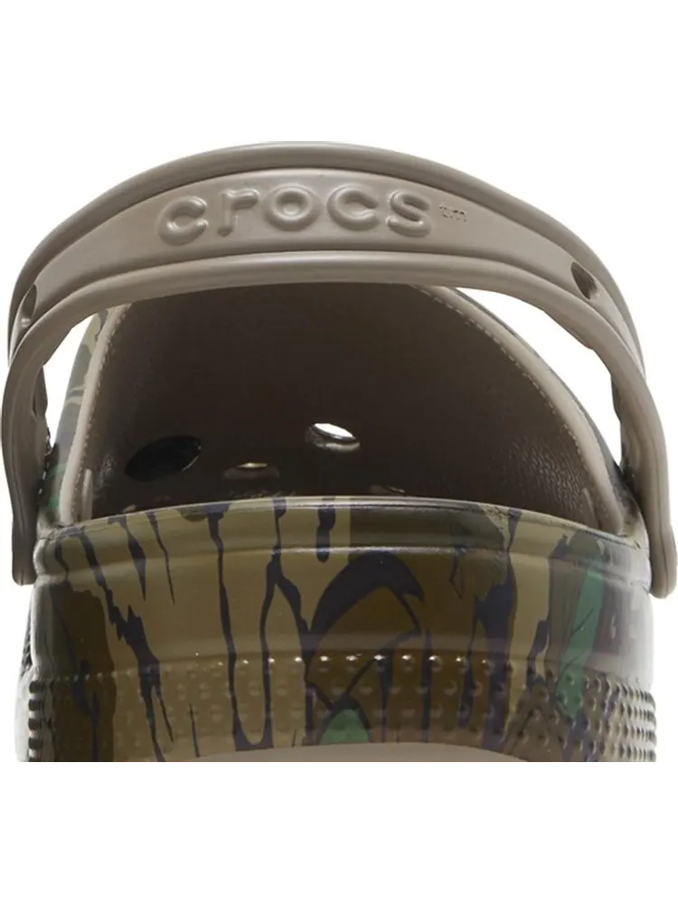 Кроссовки Luke Combs x Classic Clog Mossy Oak Camo — изображение 7 из 8, зеленый