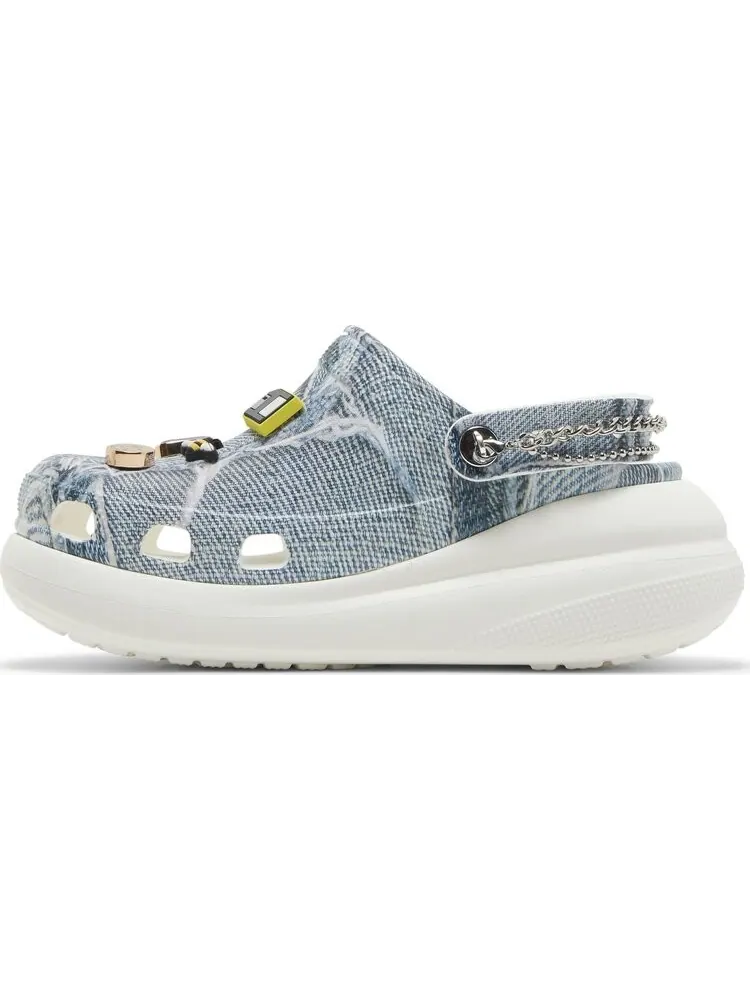 Кроссовки SZA x Wmns Classic Crush Clog Denim — изображение 3 из 8, синий