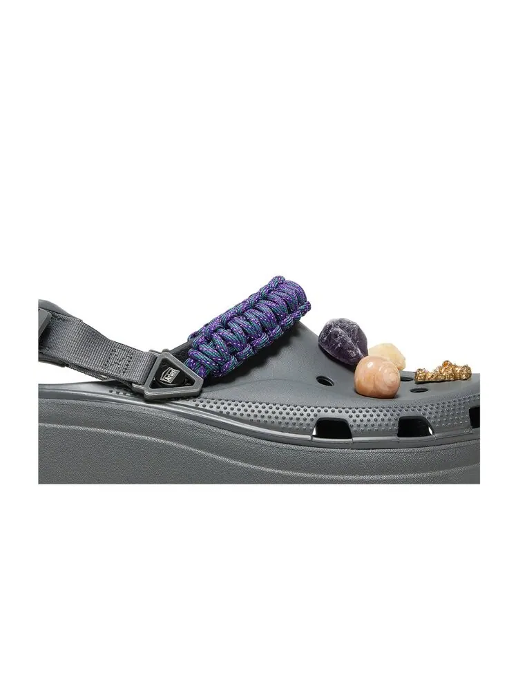 Кроссовки Crocs Aries x Classic Hiker Xscape Clog 'Slate Grey' — изображение 2 из 4, серый
