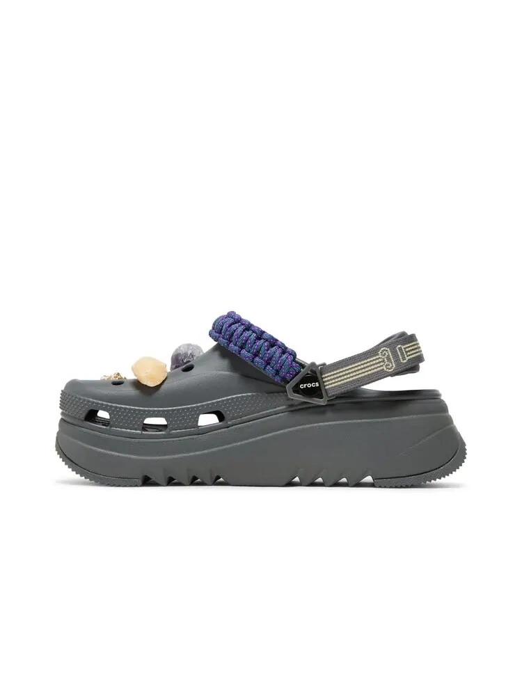 Кроссовки Crocs Aries x Classic Hiker Xscape Clog 'Slate Grey' — изображение 3 из 4, серый