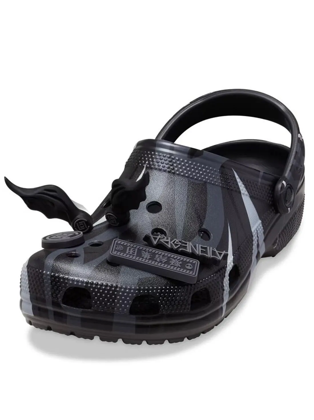 Сабо Crocs Classic x CLOT Unisex — изображение 4 из 12, черный