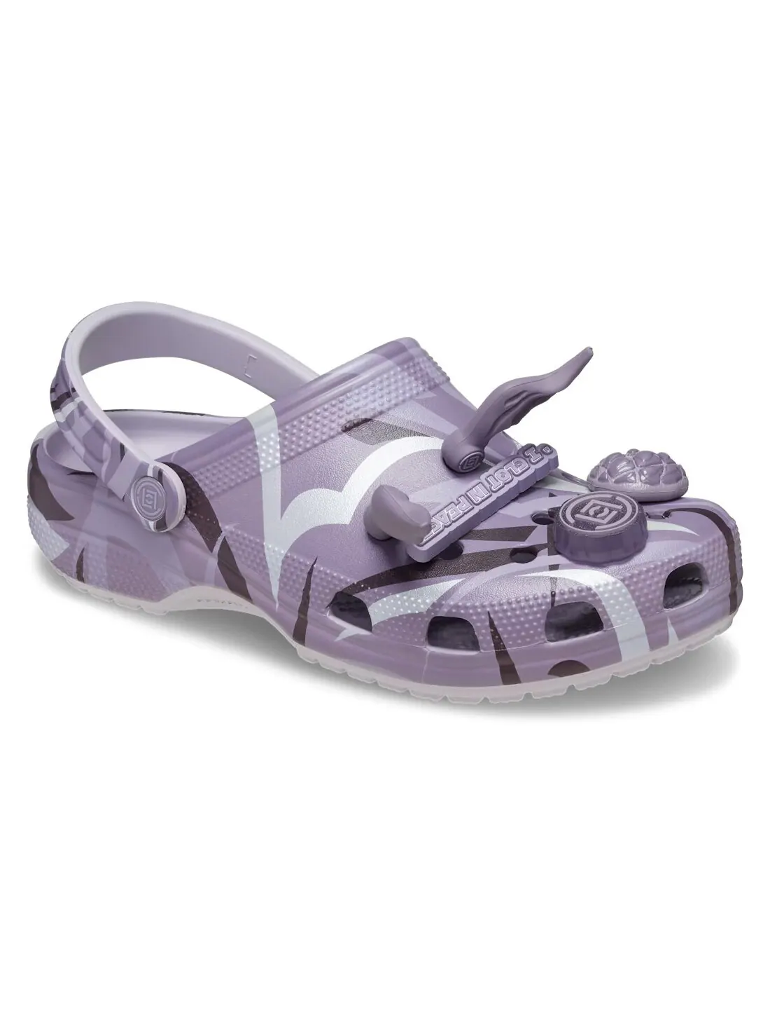 Сабо Crocs Classic x CLOT Unisex — изображение 3 из 11, фиолетовый