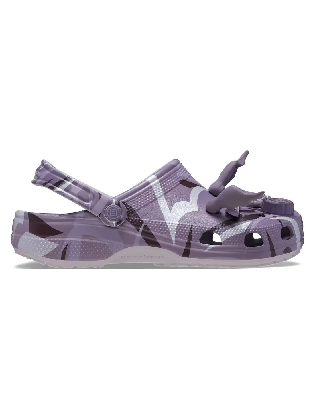 Сабо Crocs Classic x CLOT Unisex — изображение 4 из 11, фиолетовый