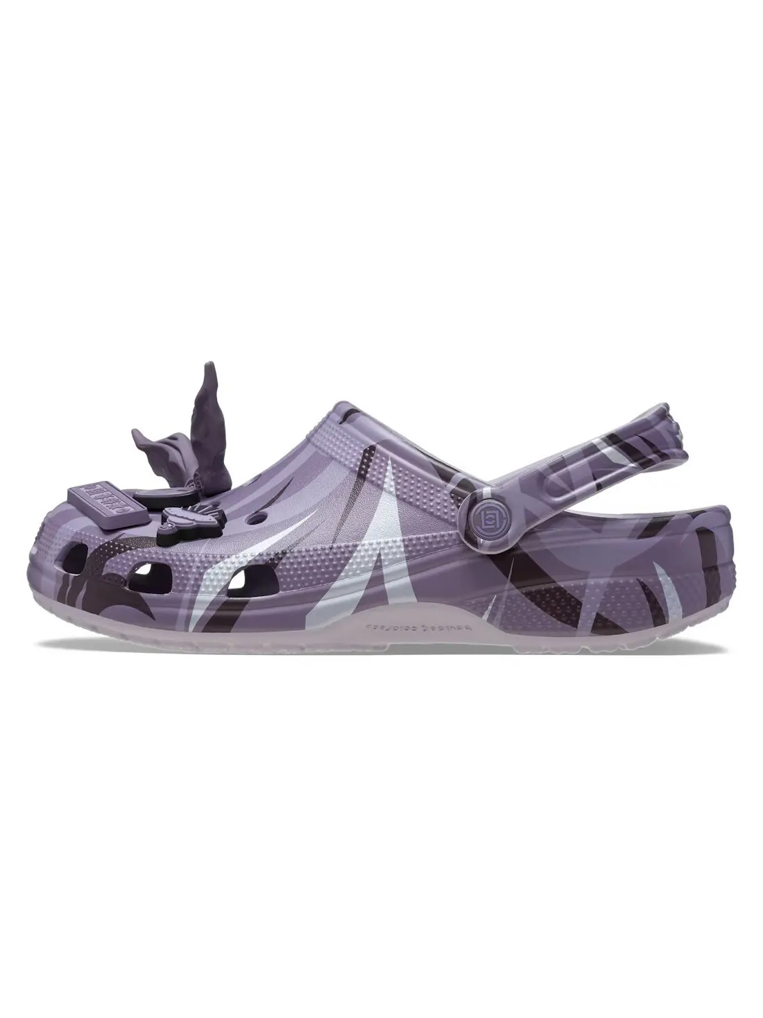 Сабо Crocs Classic x CLOT Unisex — изображение 5 из 11, фиолетовый