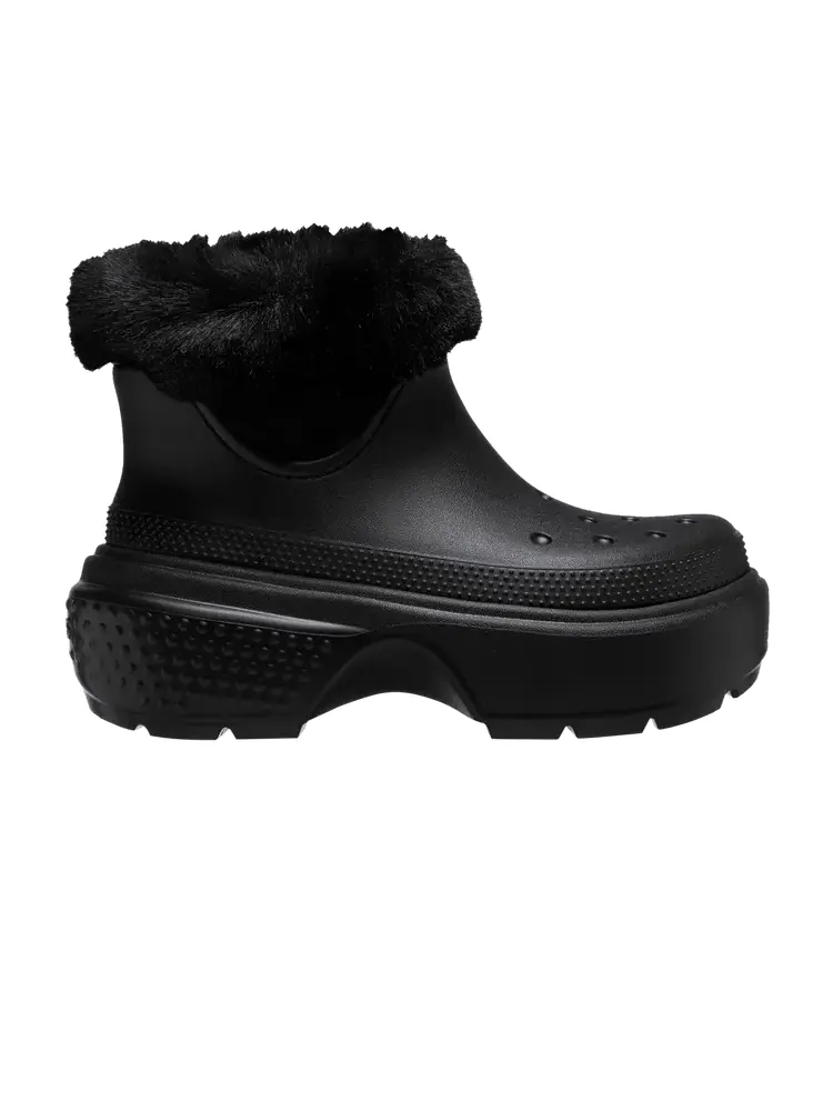 Ботинки Crocs Stomp Lined Boot 'Black' — изображение 1 из 1, черный