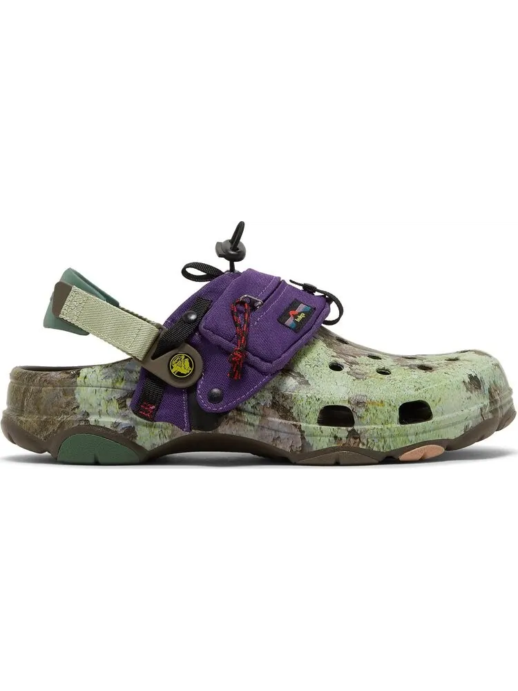 Кроссовки Crocs Classic All-Terrain Clog 'NICT-TECH' фиолетовые — изображение 1 из 4, фиолетовый
