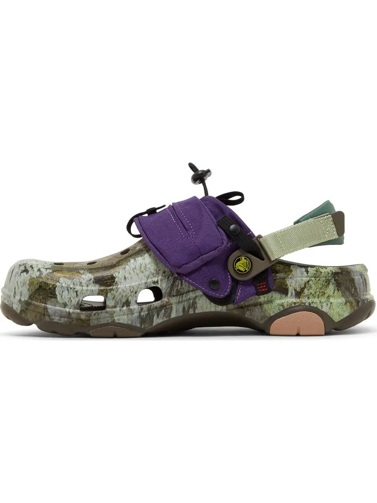Кроссовки Crocs Classic All-Terrain Clog 'NICT-TECH' фиолетовые — изображение 3 из 4, фиолетовый